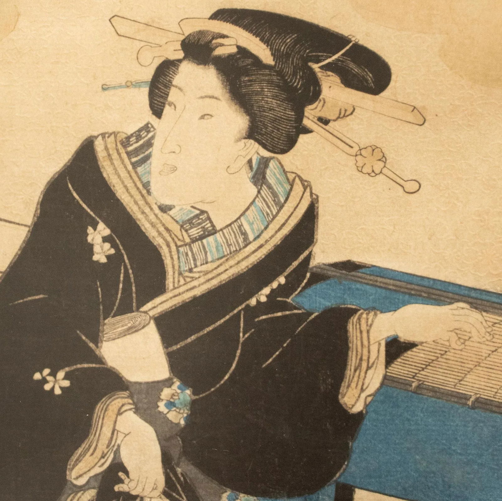 Edo Era Utagawa Kunisada Woodblock Print, C. 1850s - 8