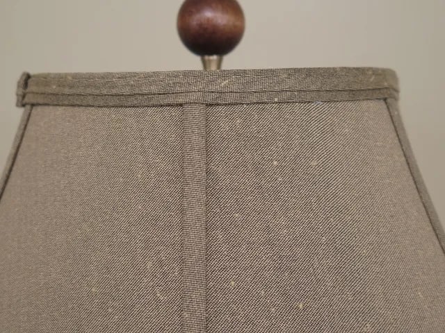 Natural Light Decorator Table Lamps W/ Shades - a Pair - 5