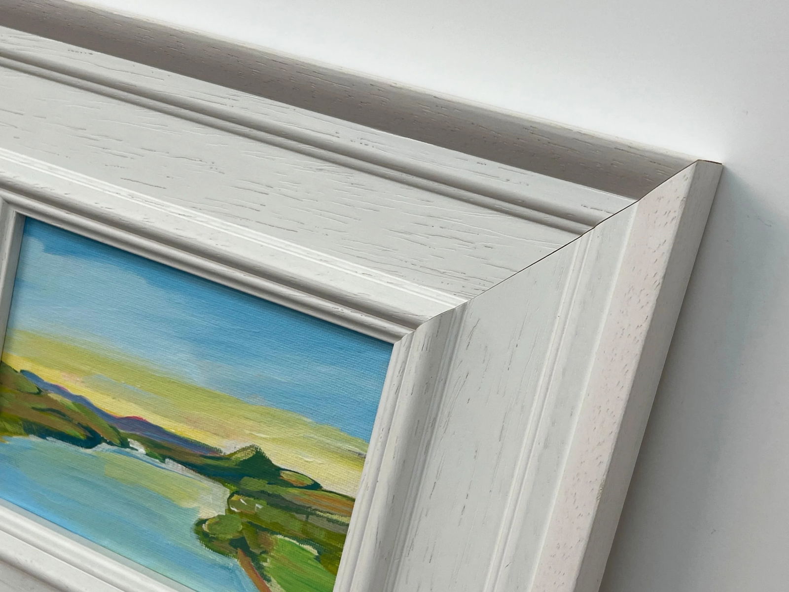 Angela Wakefield Miniature Painting Study of Hudson River, New York State, USA by British Artist, 20 - 5