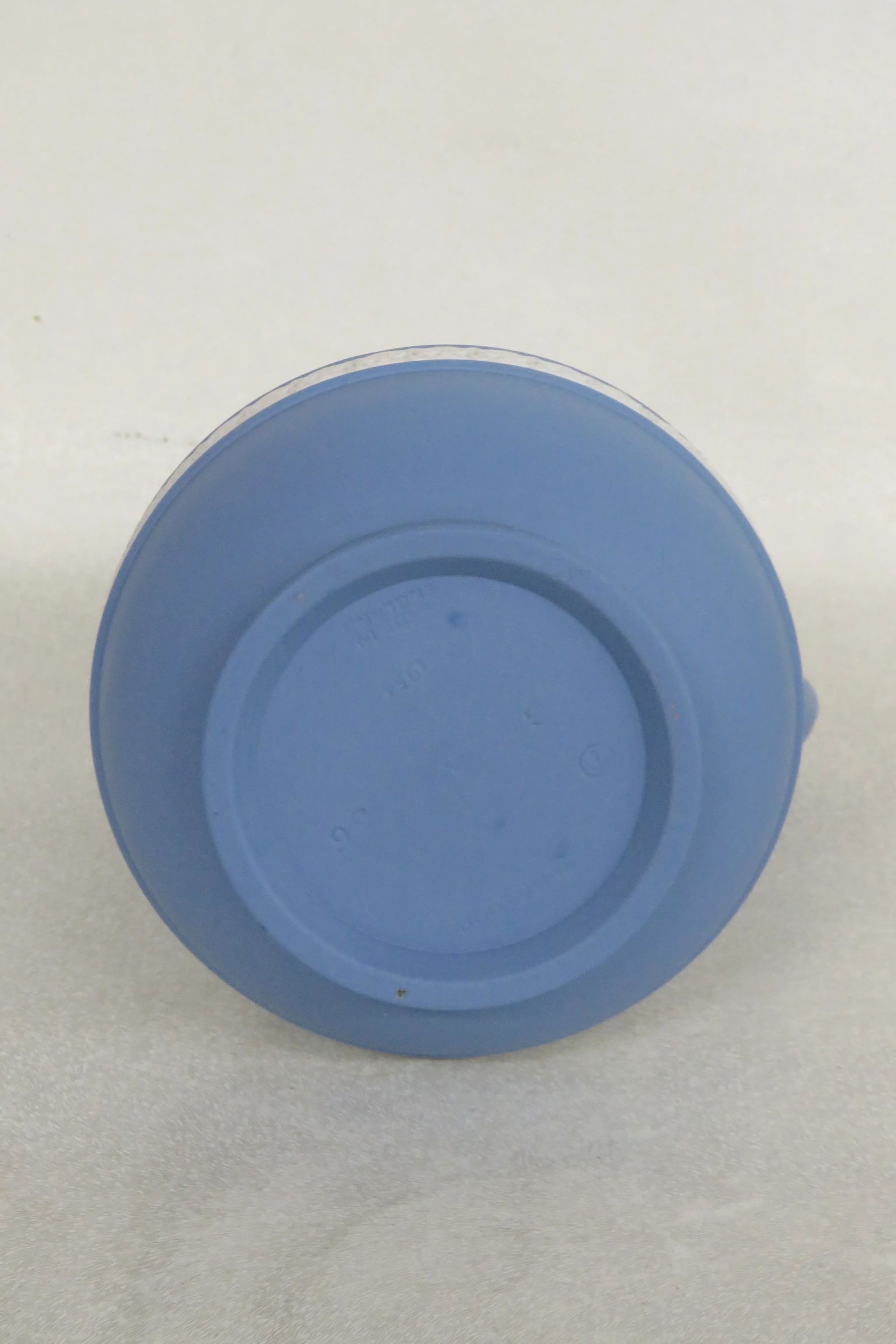 Wedgwood England Jasperware Blue Jug Pitcher - 7