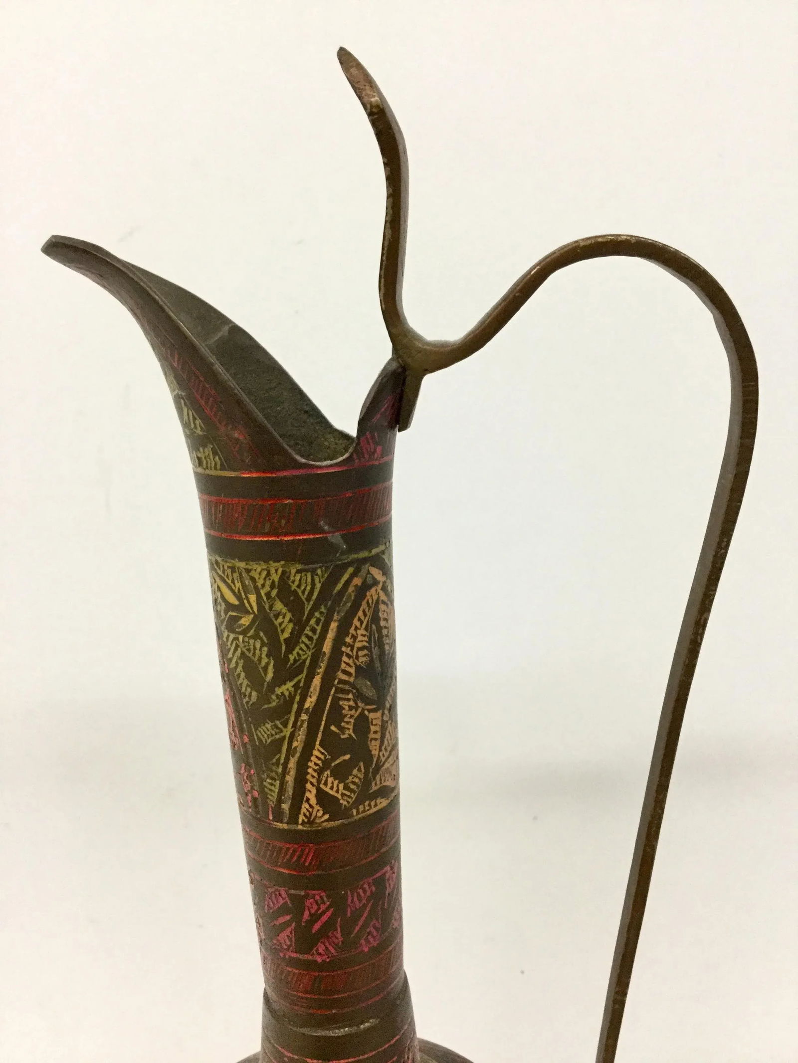 India Artisan Made Brass Oil Holder - 2