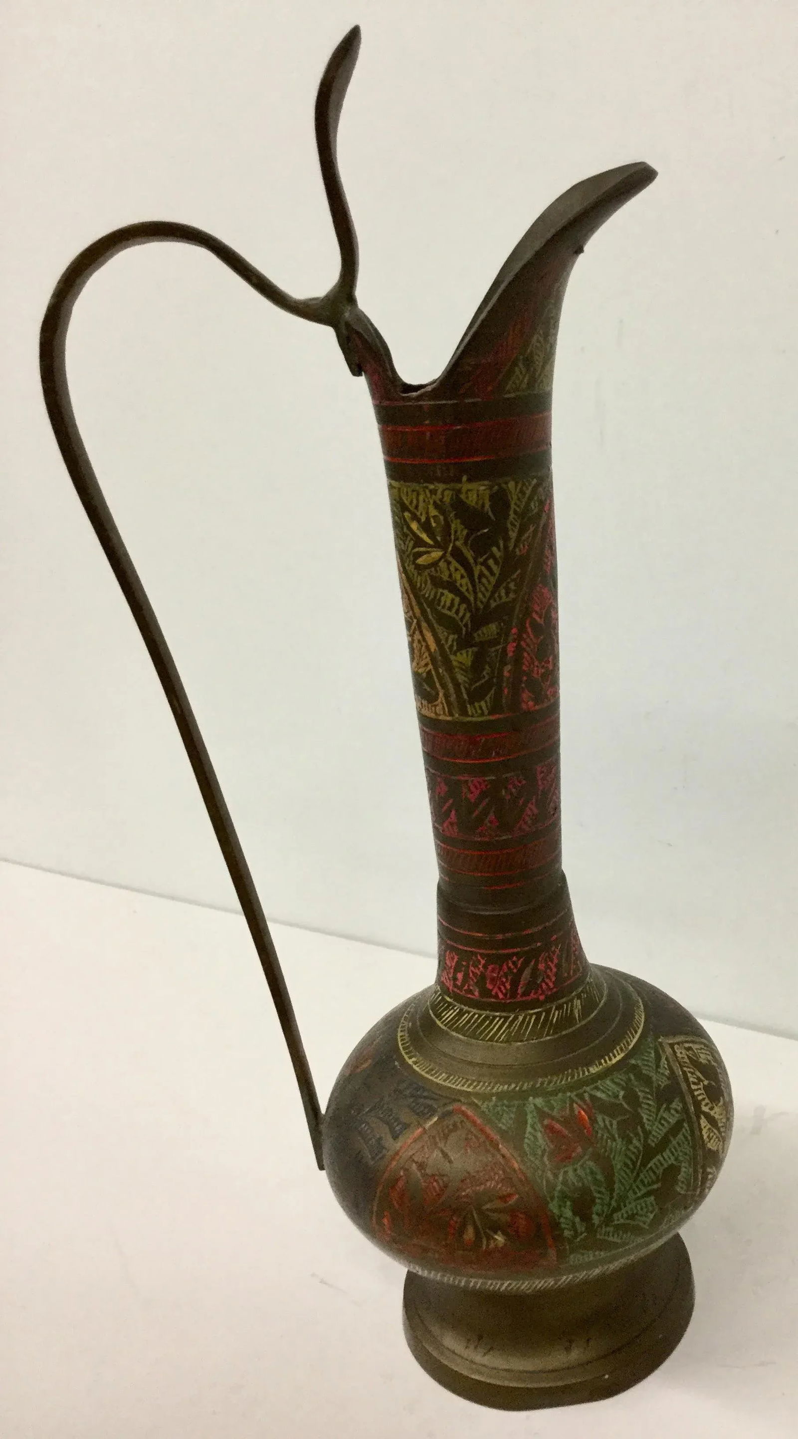 India Artisan Made Brass Oil Holder - 5