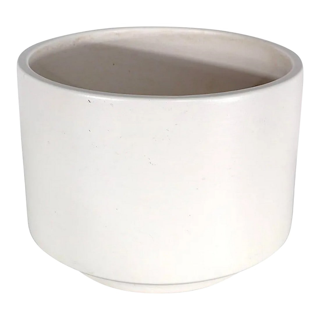Vintage White on White Modernist Planter by Gainey C 1950/1960's (1 of 10)