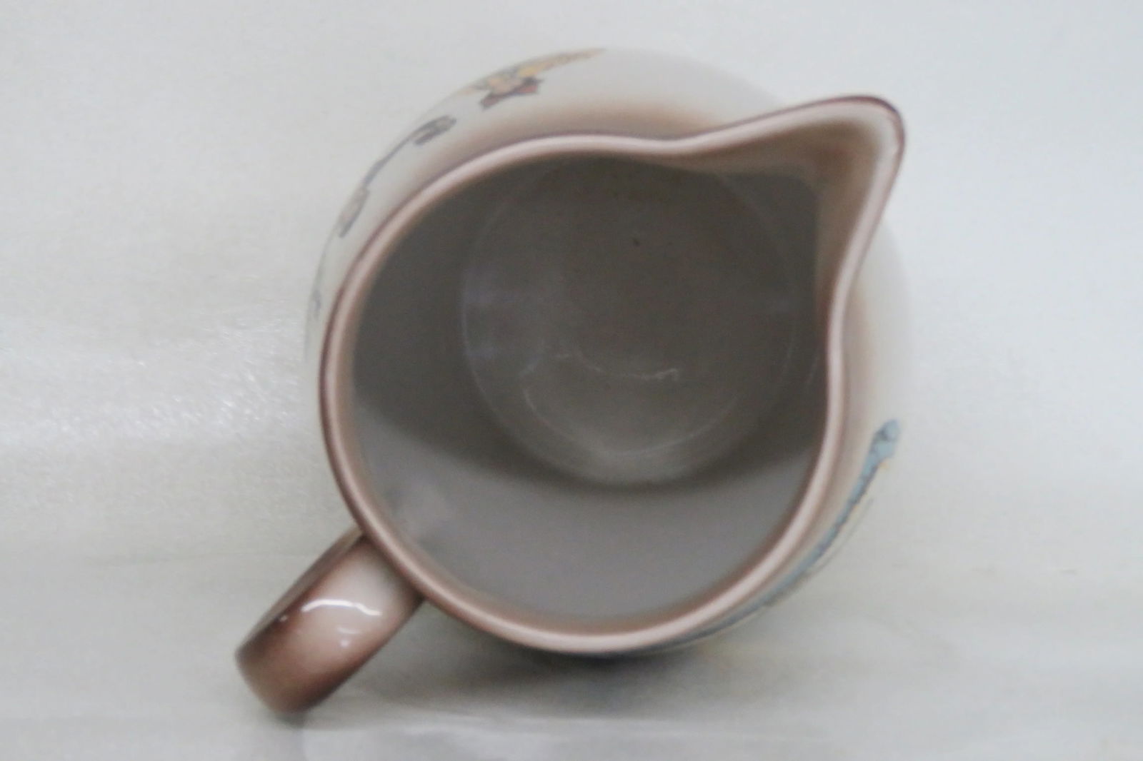 Staffordshire Ronney Pottery England Painted Pitcher Jug - 10