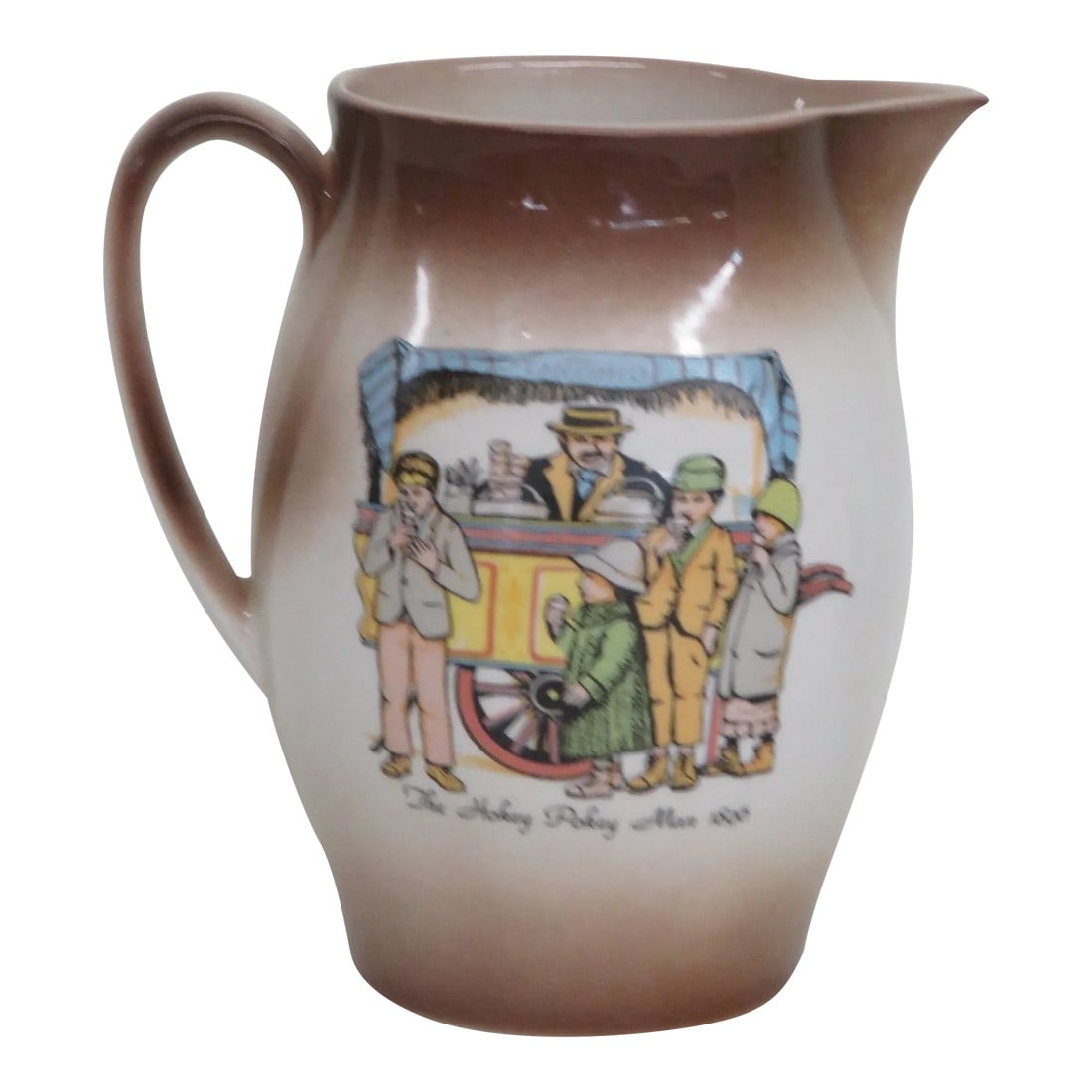 Staffordshire Ronney Pottery England Painted Pitcher Jug (1 of 11)
