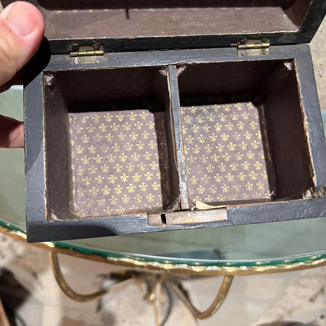 Mid-Century Modern Antique Rosewood Box - 11