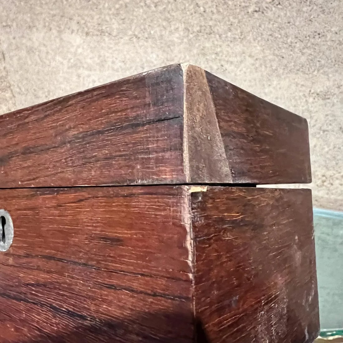 Mid-Century Modern Antique Rosewood Box - 12