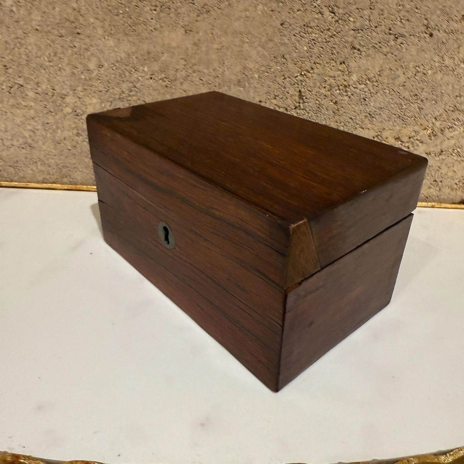 Mid-Century Modern Antique Rosewood Box - 13