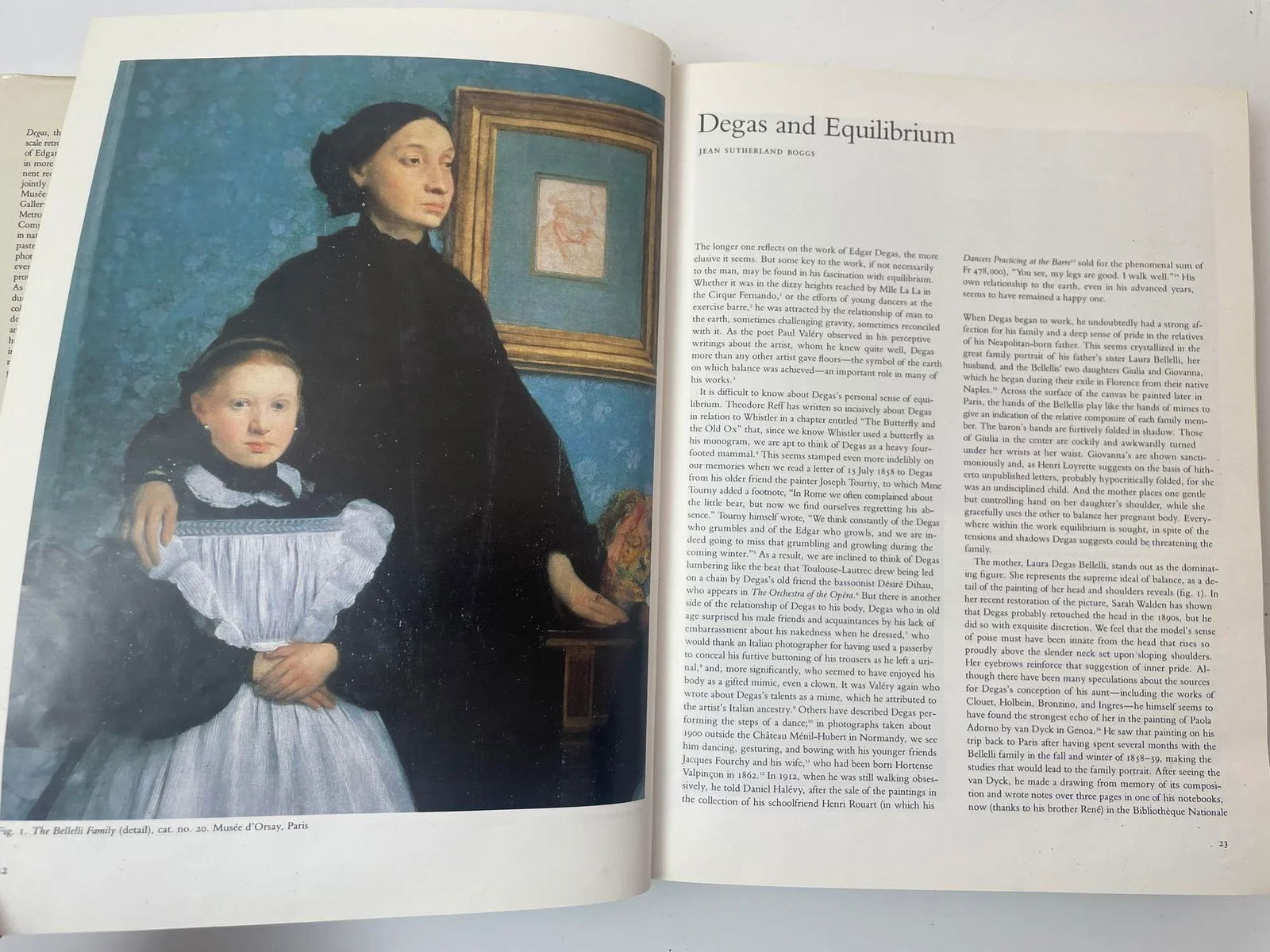 Degas by Jean Sutherland Boggs Hardcover Book Met Museum of Art 1st Ed. 1988 - 7