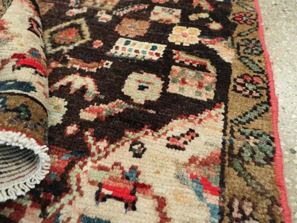 Vintage Persian Hamadan Rug "“ Size: 1' 10" X 2' 10" - 7