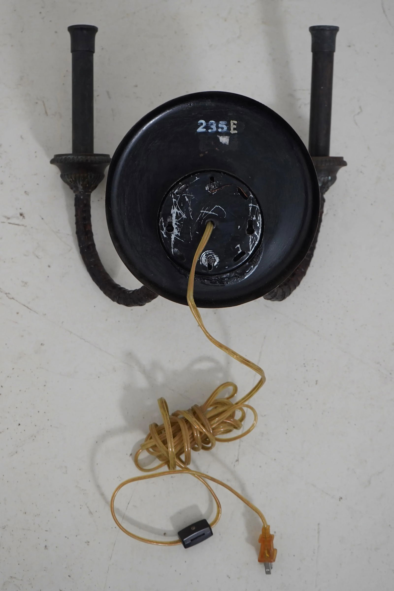 Maitland Smith Bronze Caribbean Style Wall Sconce - 5