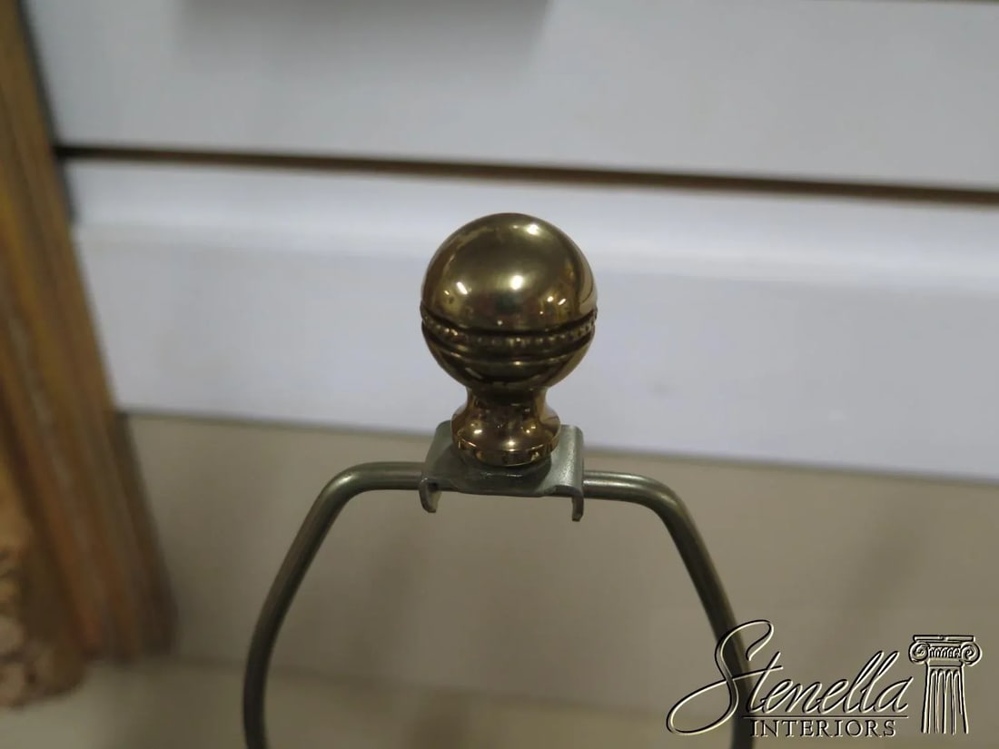 Pair Crystal Lamps - 6