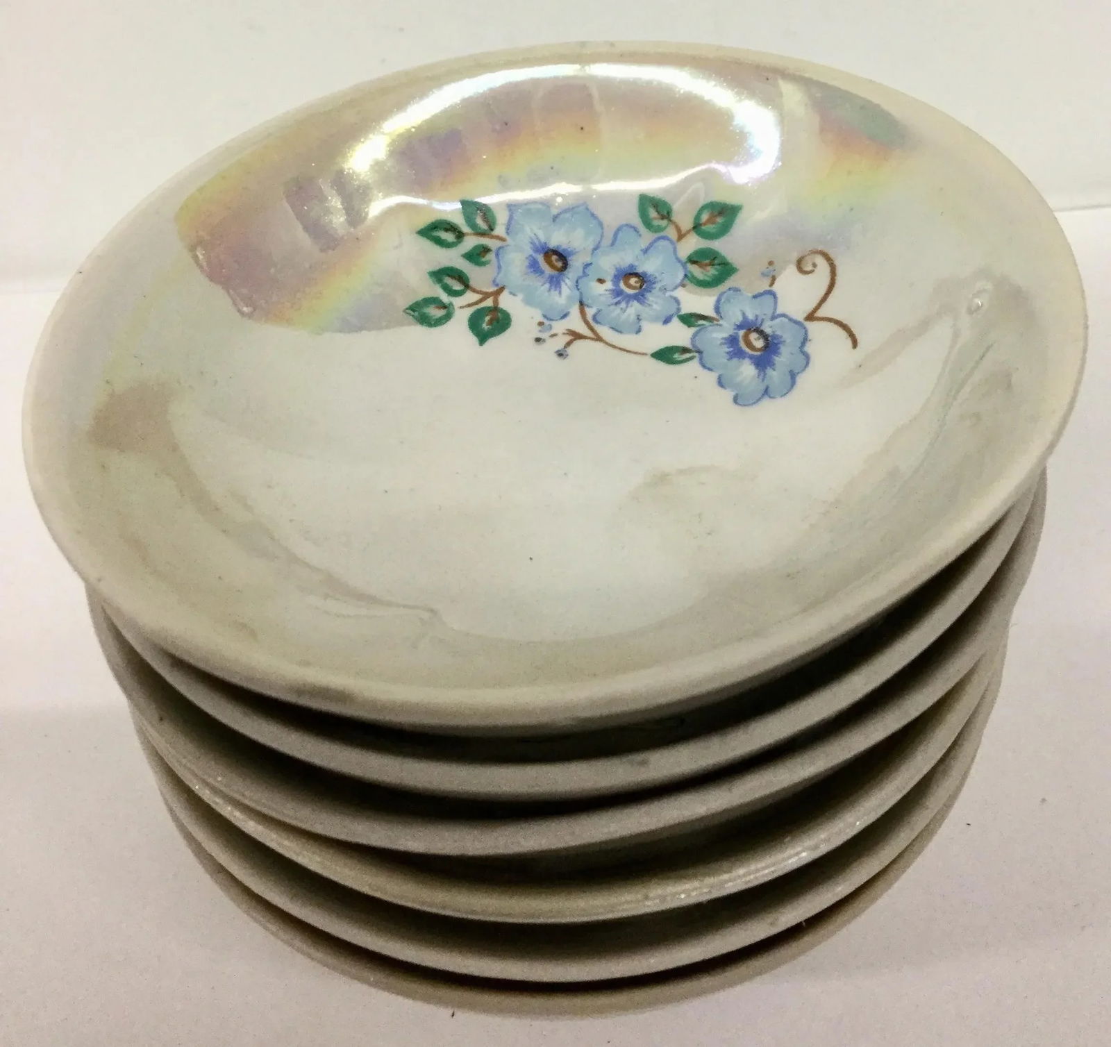 Vintage Japanese Sauce Bowls - Set of 6 - 9