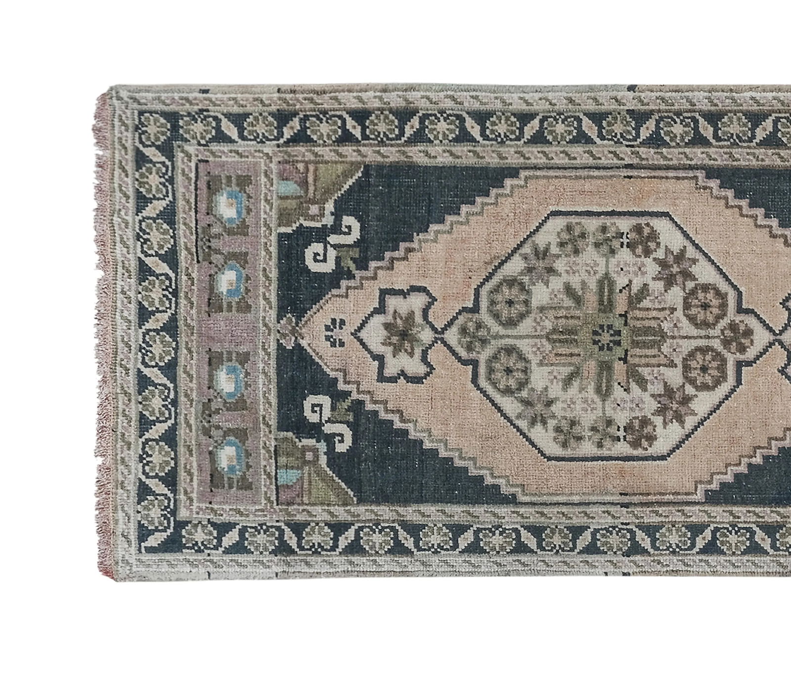 1970s Turkish Long and Narrow Runner Rug - 4