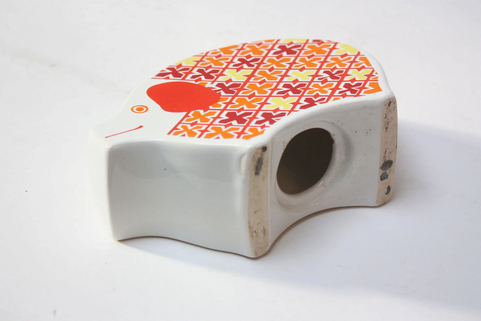 Mid Century Modern English Elephant 'Money Box' / Piggy Bank by Carlton Ware - 6