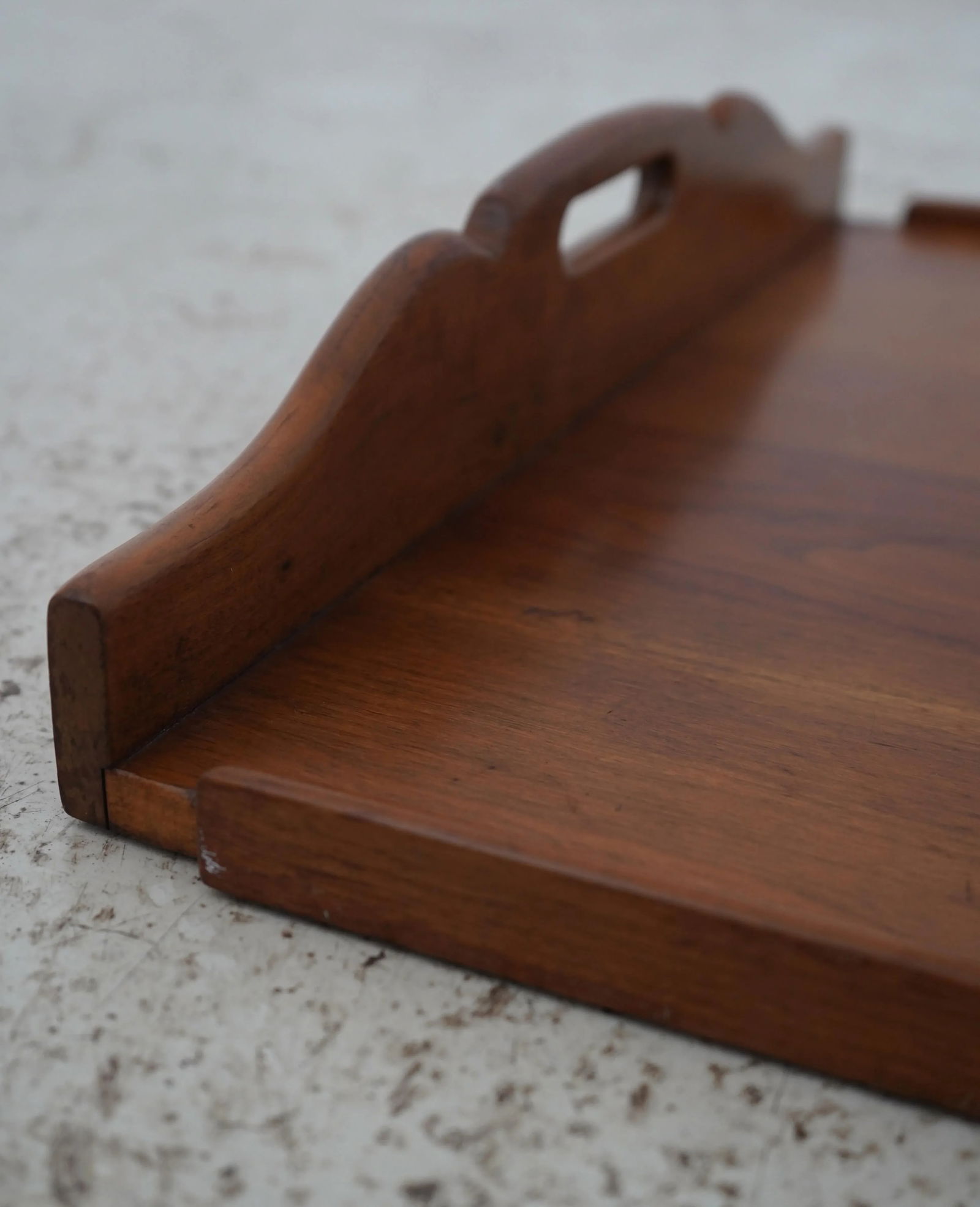 Stickley Unmarked Solid Cherry Serving Tray - 3
