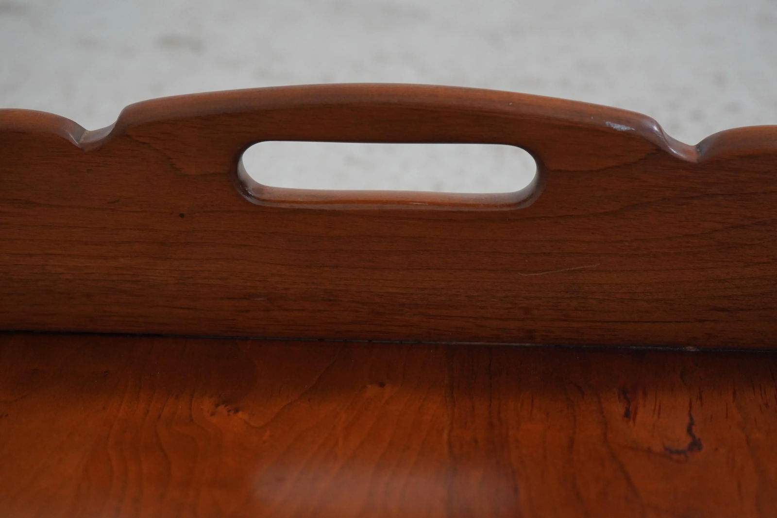 Stickley Unmarked Solid Cherry Serving Tray - 6