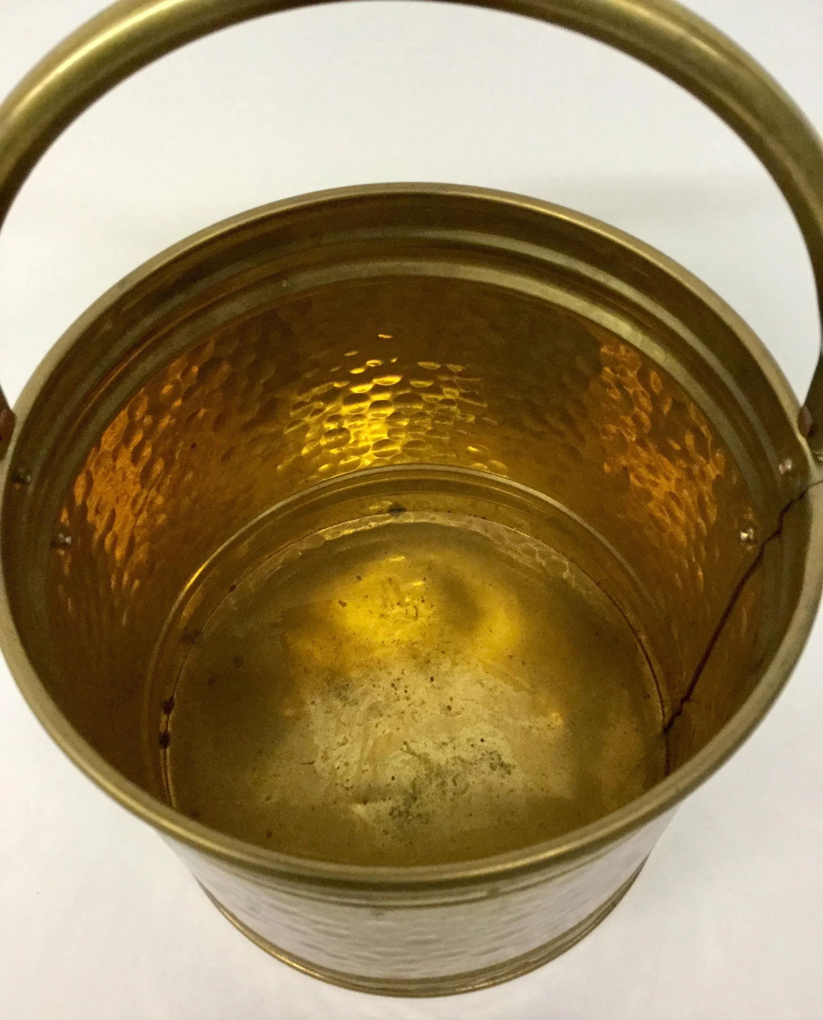 1970s Hollywood Regency Brass Lion-Head Planter - 3