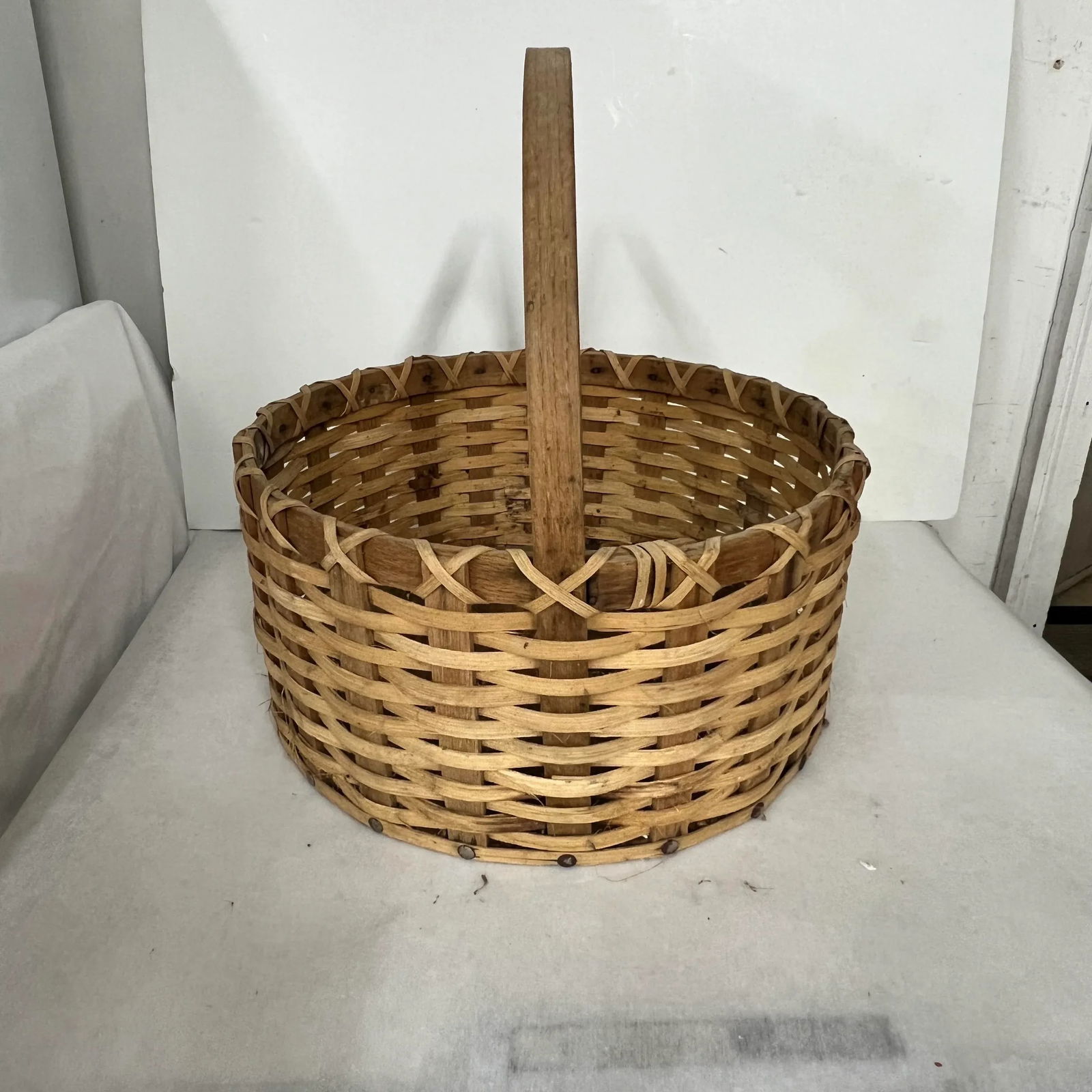 Tennessee Amish Made Hardwood Gathering Basket - 3