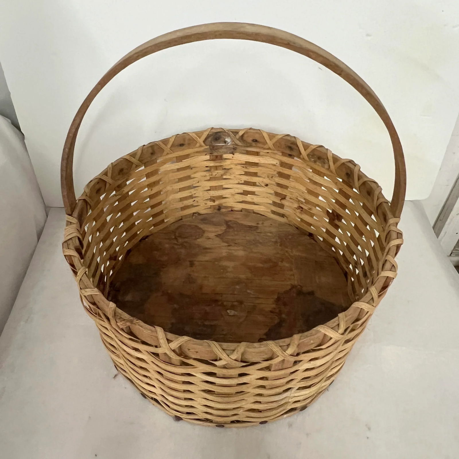 Tennessee Amish Made Hardwood Gathering Basket - 4