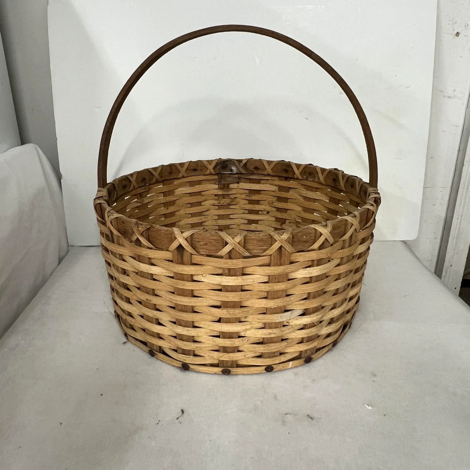 Tennessee Amish Made Hardwood Gathering Basket - 5