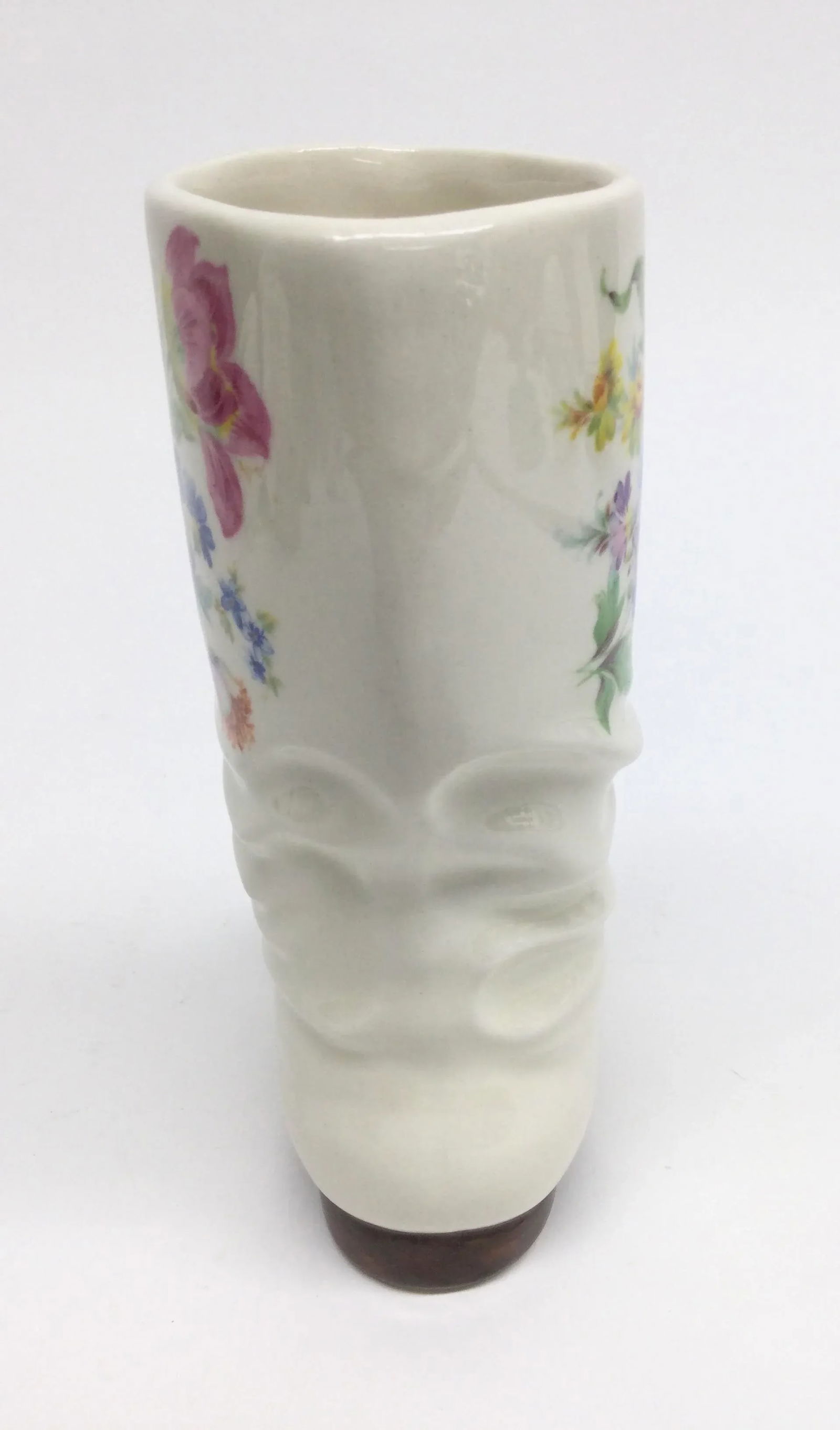Vintage Porcelain Boot Shaped Bud Vase - 3
