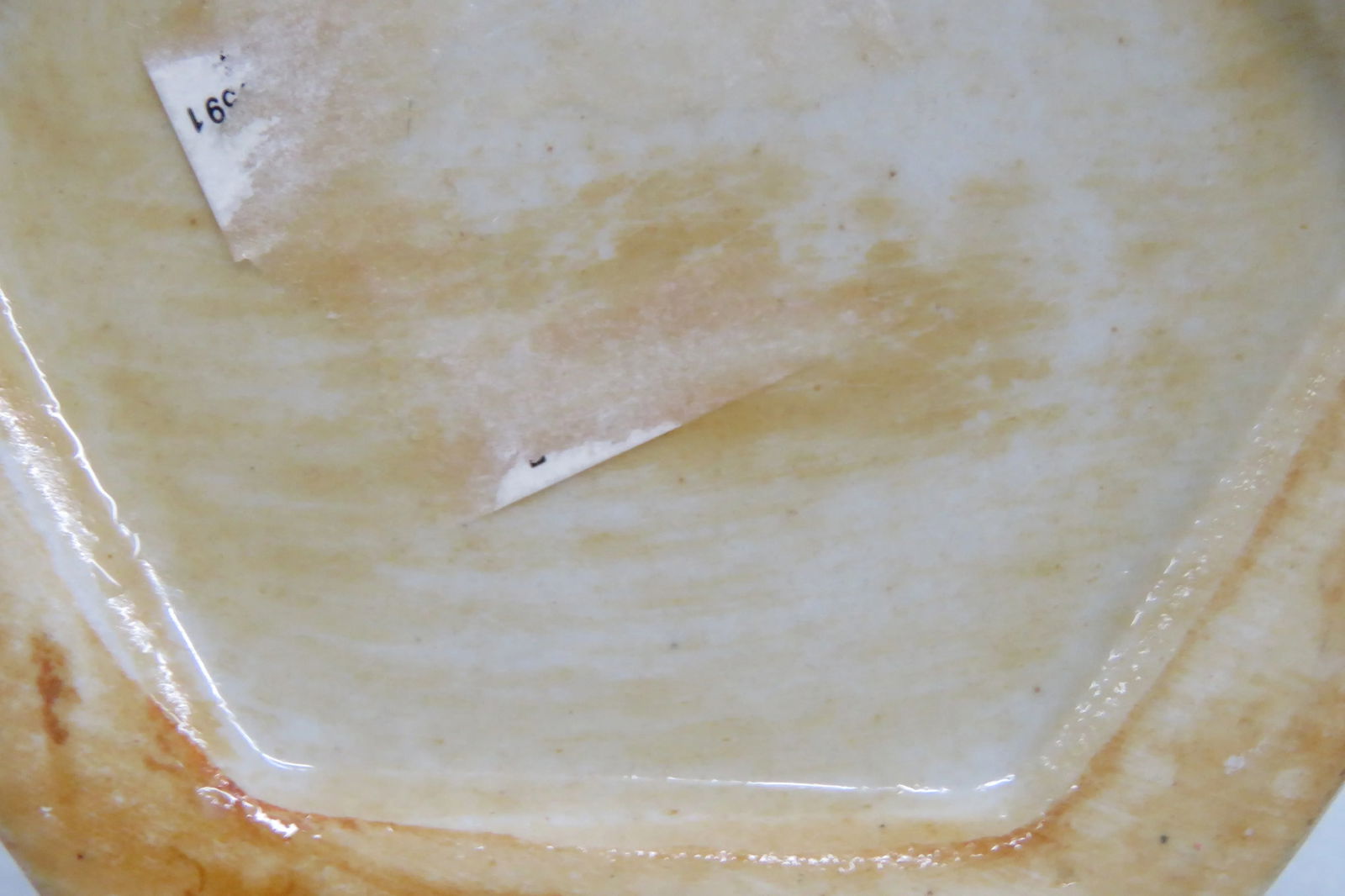 Asian Hand Painted Geisha Woman With Men Ceramic Hexagon Vase - 6