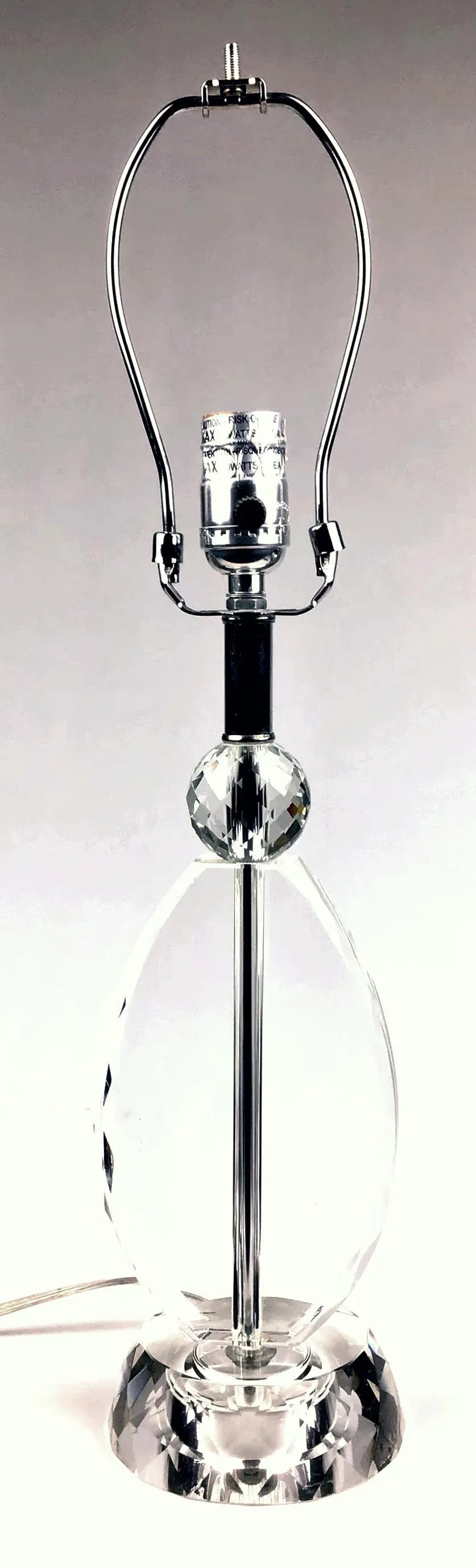 Cut Crystal Table Lamp - 11