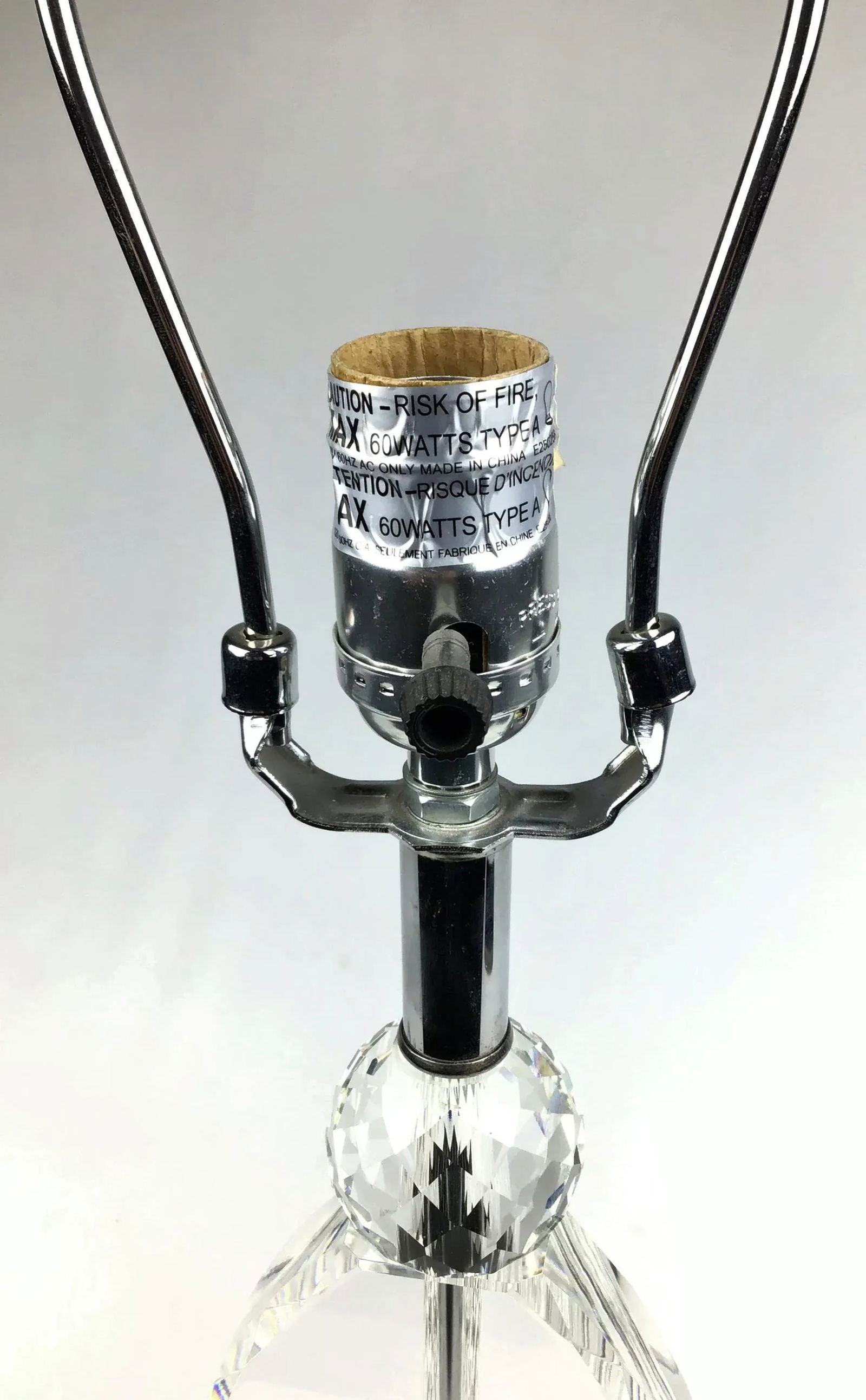 Cut Crystal Table Lamp - 8