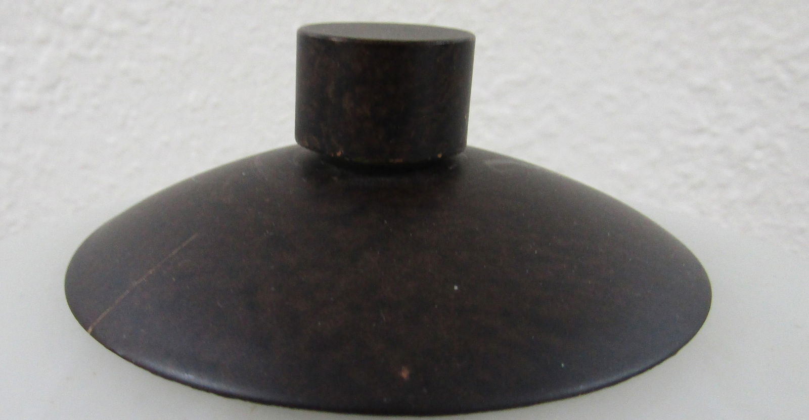 1990s Curled Iron Thick Glass Base Dual Table Lamp With Alabaster Shade - 8