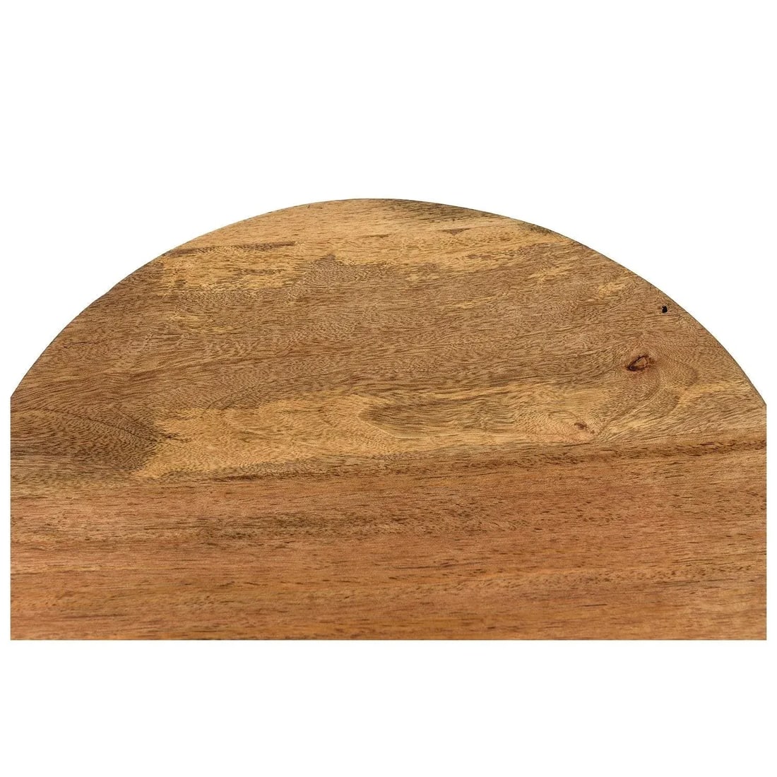 Farmhouse Style Woven Rope and Wood 15" Round End Table - 2