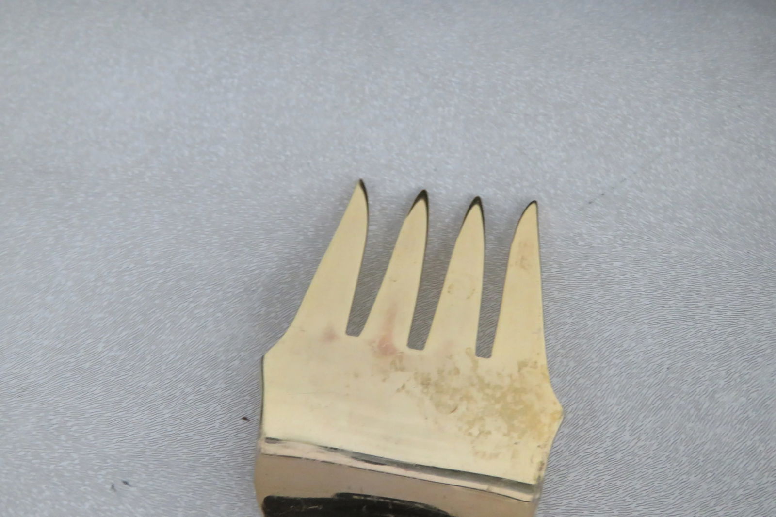 Sheffield D Flookton Tompking and Co Etched Fish Knife Fork Serving Set - 8