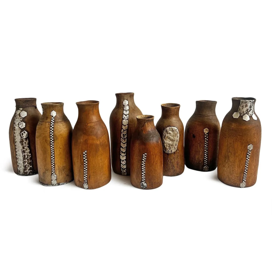 Tutsi Wooden Vintage Jar - 4