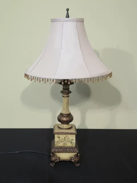 Wildwood Accents Paint Decorated Lamp With Shade - 5