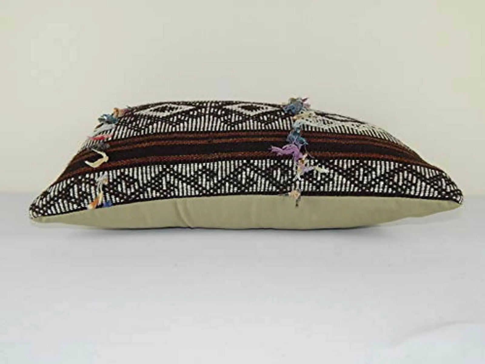 Goat Hair and Wool Turkish Pillow Cover - 4