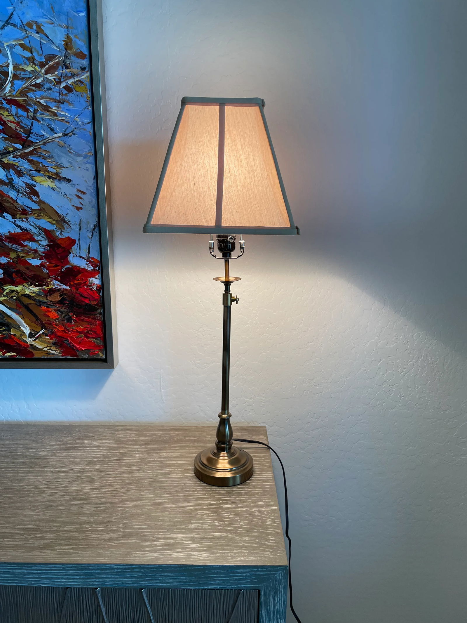 Table Lamp Antique Bronze - 2
