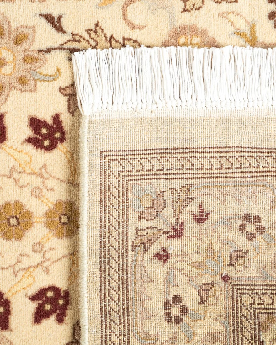 Mogul, One-of-a-Kind Hand-Knotted Area Rug - Ivory, 3' 2" x 5' 3" - 5