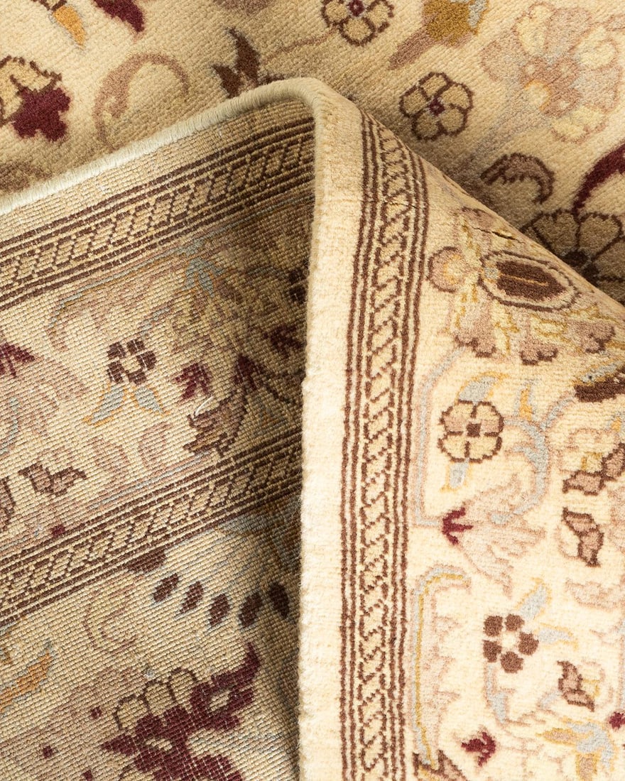 Mogul, One-of-a-Kind Hand-Knotted Area Rug - Ivory, 3' 2" x 5' 3" - 6