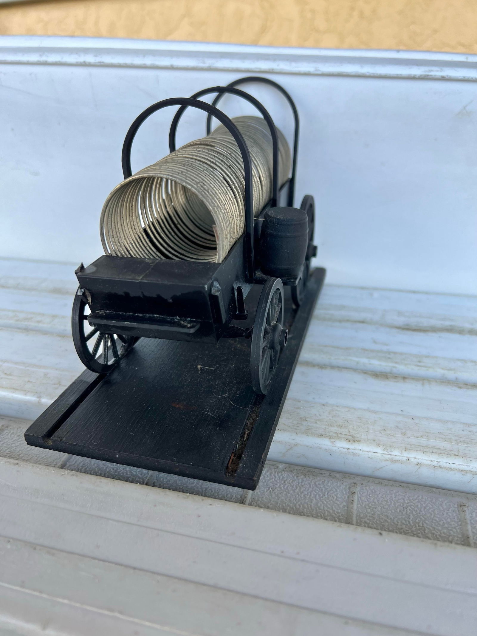 Mid Century Mail Holder for Desk - 3