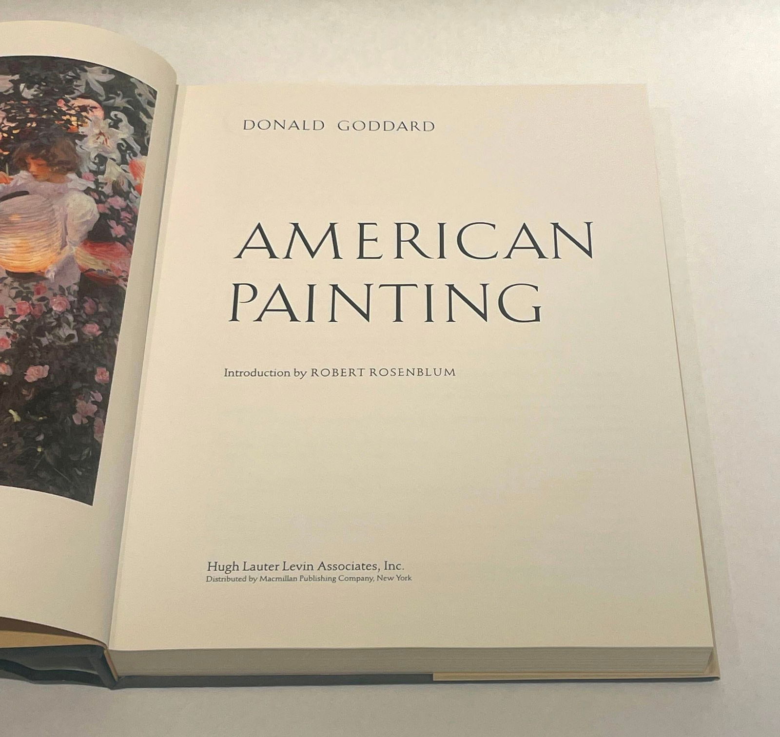 American Painting by Donald Goddard Hardcover Book 1990 - 7