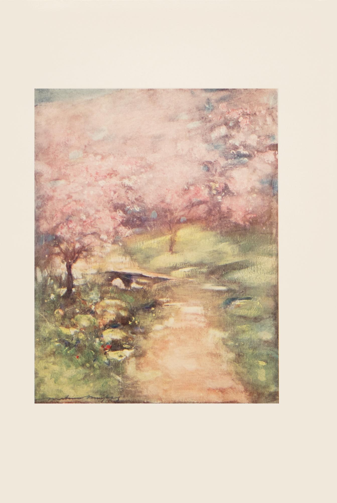 1901 Mortimer Menpes, "Blossom of the Glen" Original Period Antique Print of Japan From London - 7