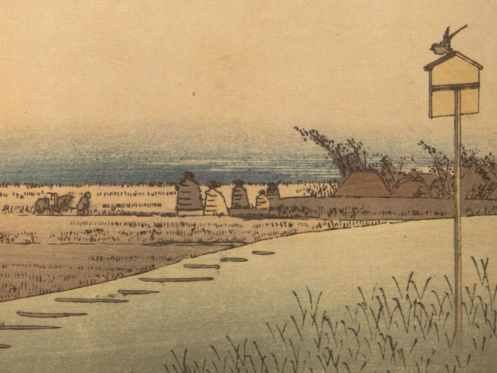 1960 After Hiroshige "The 53 Stations of Tokaido Road: 27th Station" French Ukiyo-E Print - 8