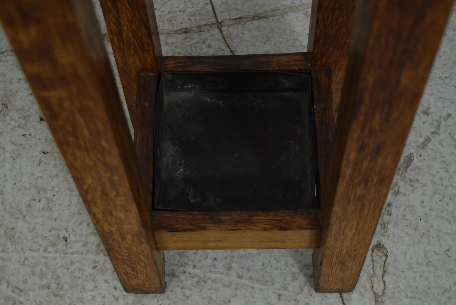 Vintage Mission Oak Possibly Stickley Umbrella Stand - 4