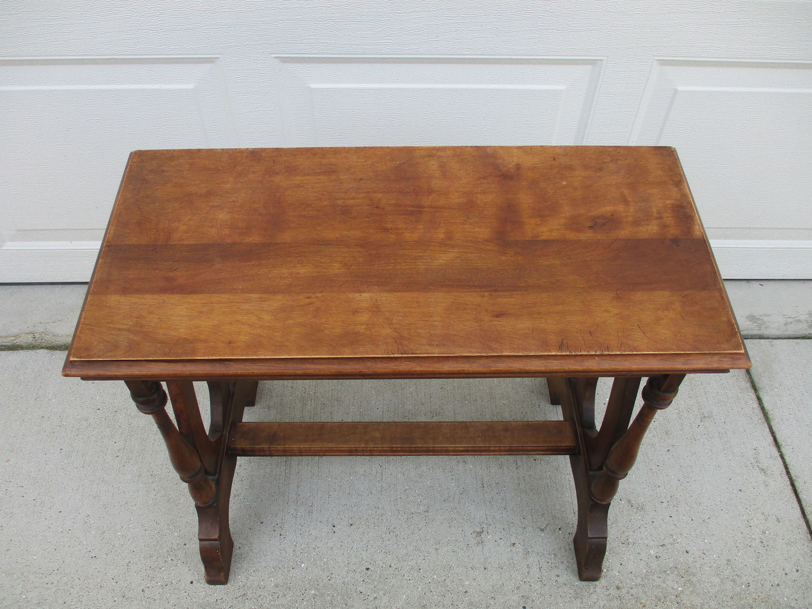 Antique Library Book or Music Stand -Side Table - 9