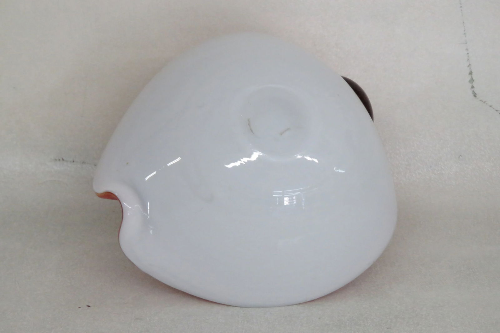 Art Glass Murano Style Decorative Swan Bird Candy Dish Bowl Figurine - 9