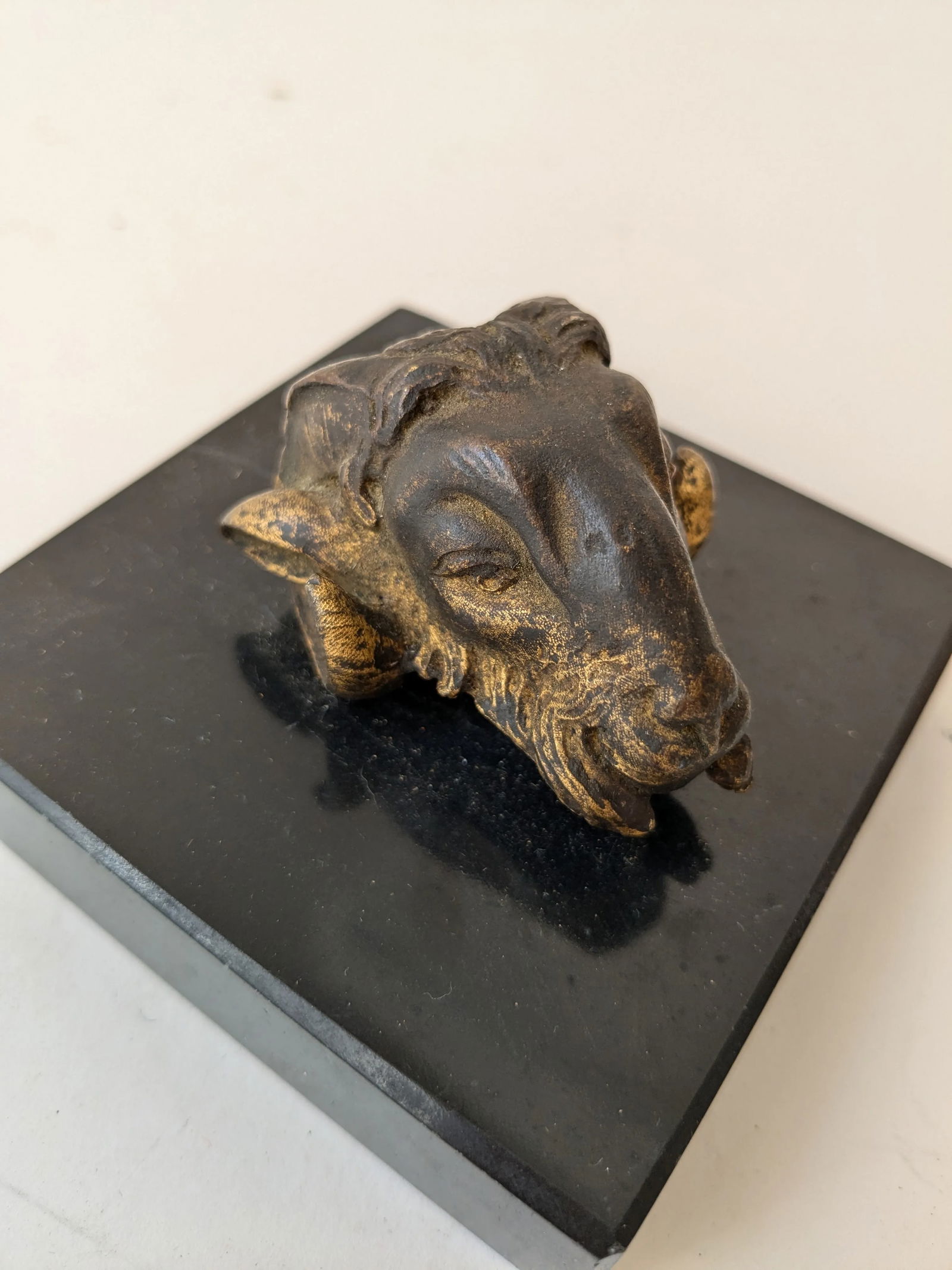 Rare Bronze Ram Helmet Ornament "“ Wwi Verdun Battle Commemorative - 6