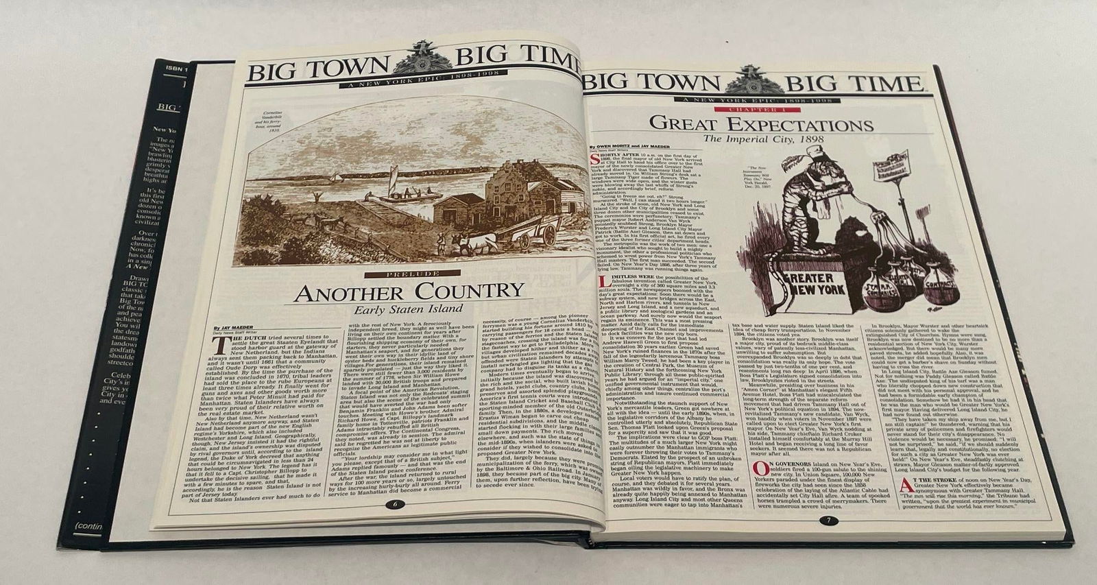 Big Town Big Time Hardcover by Daily News Books the New York Daily News 1999 - 6