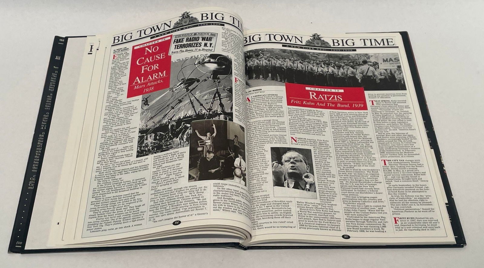 Big Town Big Time Hardcover by Daily News Books the New York Daily News 1999 - 9