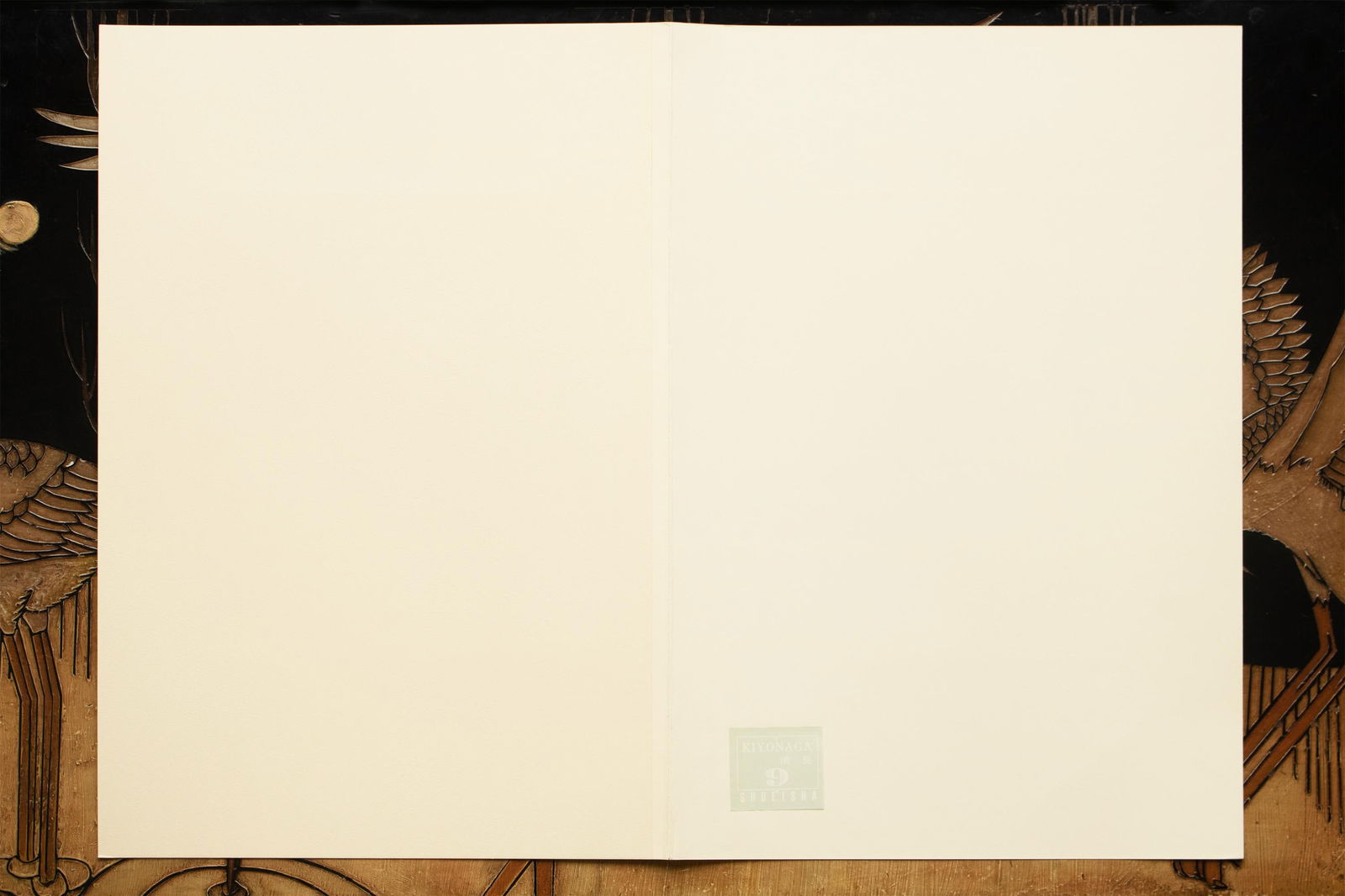 1964 After Kiyonaga "A Walk at Night in Snow", Full-Color Print From Japan - 9