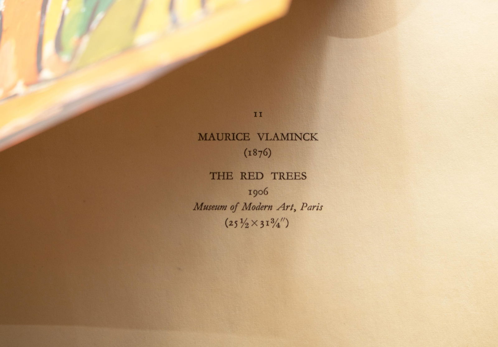 1940s After Maurice De Vlaminck, "The Red Trees", Period Swiss Offset Lithograph - 6